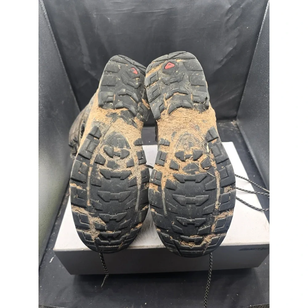 Salomon Quest 4 Gore-Tex Men's Hiking Boots Size 11.5 - Olive Night/Peat/Safari